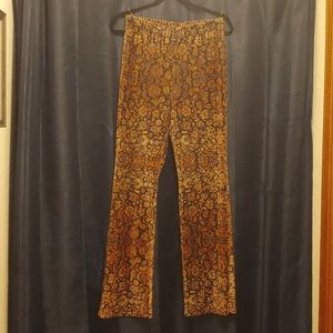 Forever21 Large Velvet Bootcut Pants